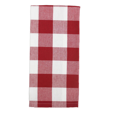 Buffalo Check Crimson Red Kitchen Towel KT510019 - The Fox Decor